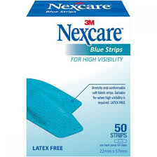 NexCare Active Blue Strips 50s
